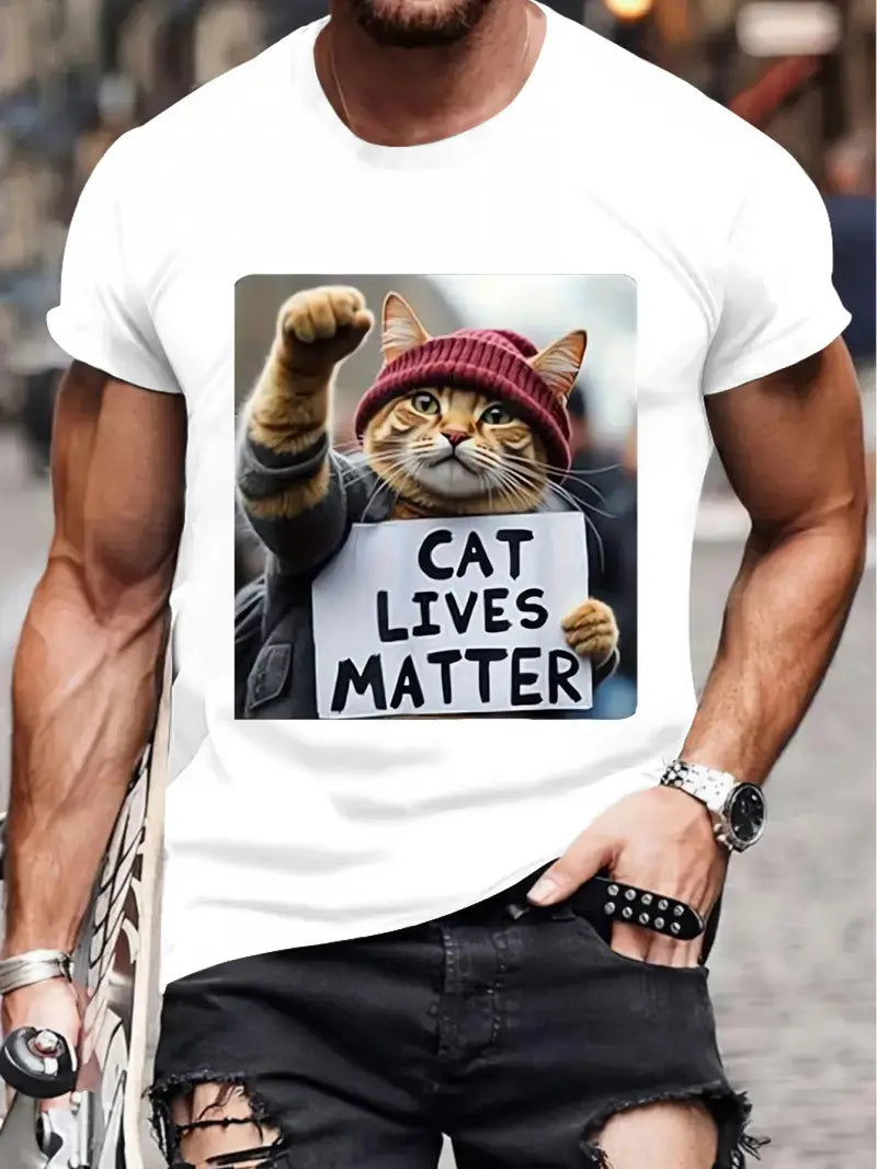Cat Lives Really Matter – Show Some Love | Cute Cat Lover T-Shirts & Apparel