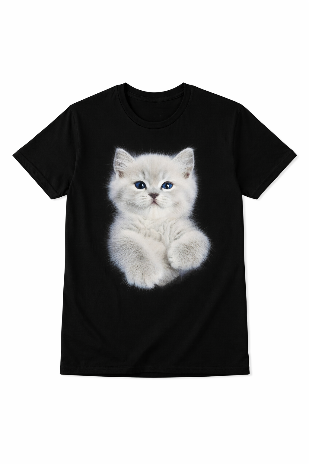 Cute Cat T-Shirt – Adorable Kitty Tee for Cat Lovers