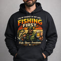 Fish Beer Freedom – I’m in Charge of My Life Fishing Hoodie
